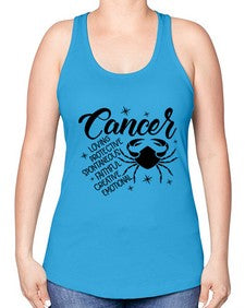 Cancer 151# - cancer -Racerback Tank