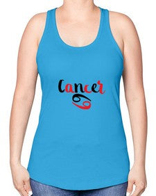 Cancer 152# - cancer -Racerback Tank
