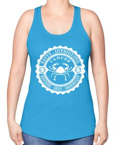 Cancer 16# - cancer -Racerback Tank