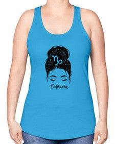 Capricorn Woman - capricorn -Racerback Tank