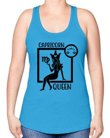 Capricorn queen 194# - capricorn -Racerback Tank