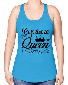 Capricorn queen 196# - capricorn -Racerback Tank
