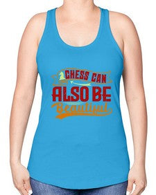 Chess can also be beautiful 65# - chess -Racerback Tank