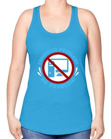 Computer problem no problem 8# - computer -Racerback Tank