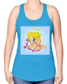 Cupid 79# - cartoon general -Racerback Tank