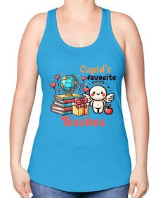 Cupids Teacher 41# - teacher -Racerback Tank