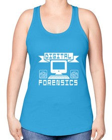 Digital forensics 51# - computer -Racerback Tank