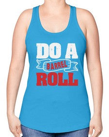 Do a barrel roll 5# - video games -Racerback Tank