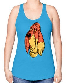 dog 99# - dogs -Racerback Tank