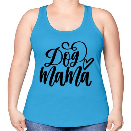 Dog Mama Style 29# - dogs -Racerback Tank