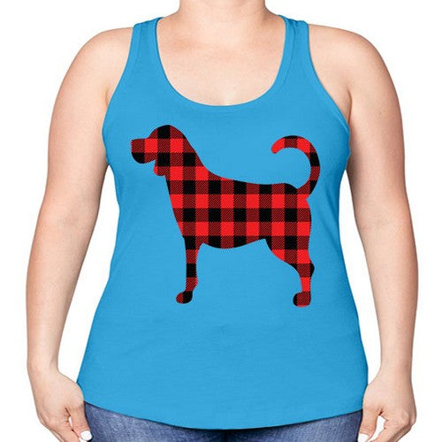 Dog Style 106# - dogs -Racerback Tank