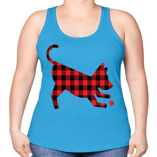Dog Style 114# - dogs -Racerback Tank