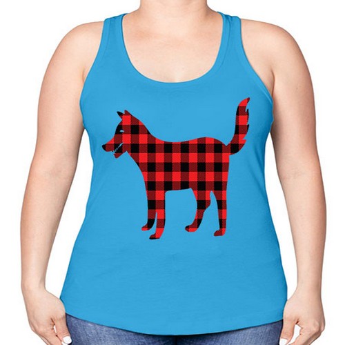 Dog Style 116# - dogs -Racerback Tank