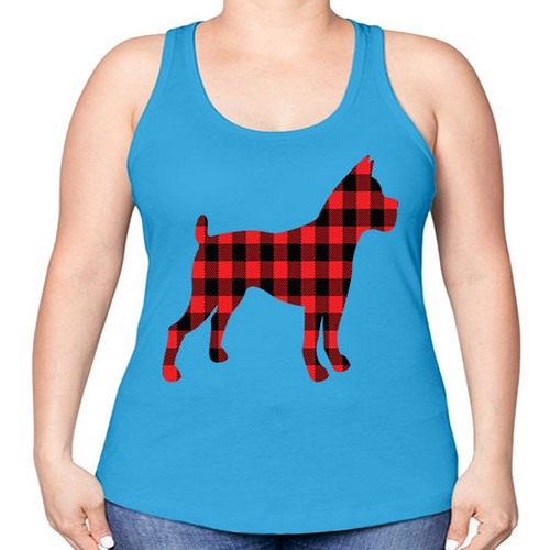 Dog Style 117# - dogs -Racerback Tank