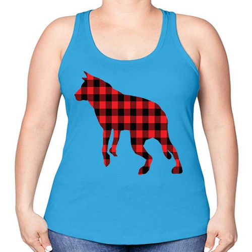 Dog Style 118# - dogs -Racerback Tank
