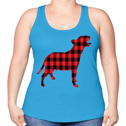 Dog Style 119# - dogs -Racerback Tank