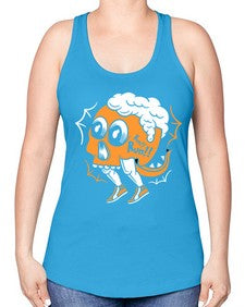 Escape reality 120# - cartoon general -Racerback Tank
