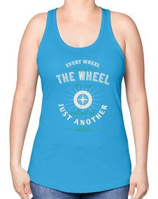 Every wheel wish to be the wheel of a car and not of just another vehicle 108# - car -Racerback Tank