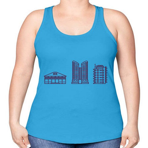 FortLauderdale 736# - cities -Racerback Tank