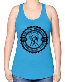 Gemini 11# - gemini -Racerback Tank