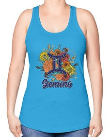 Gemini 126# - gemini -Racerback Tank