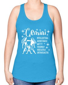 Gemini 221# - gemini -Racerback Tank