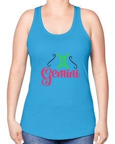 Gemini 224# - gemini -Racerback Tank