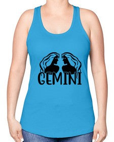 Gemini 227# - gemini -Racerback Tank