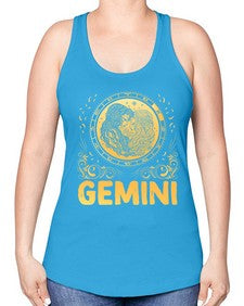 Gemini 234# - gemini -Racerback Tank