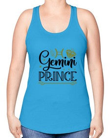 Gemini prince 229# - gemini -Racerback Tank