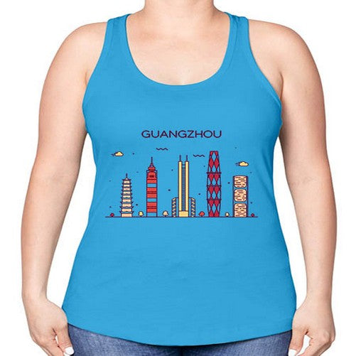Guangzhou 790# - cities -Racerback Tank