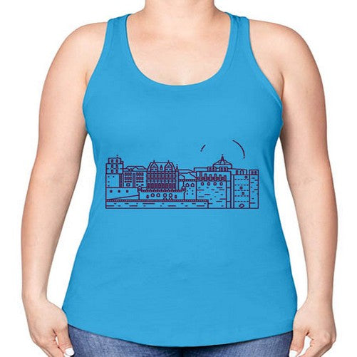 Heidelberg 832# - cities -Racerback Tank