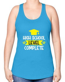 High School Level Complete 351# - twelfth grade -Racerback Tank