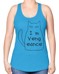 Im Vengeance - cats -Racerback Tank