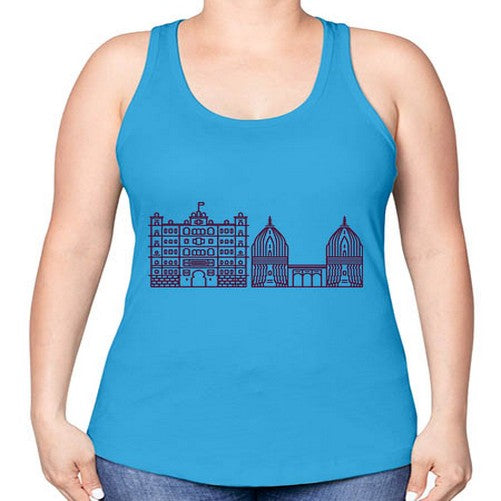 Indore 952# - cities -Racerback Tank