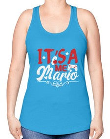 Its ame 30# - video games -Racerback Tank
