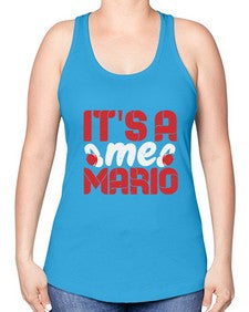 Its ame Mario 29# - video games -Racerback Tank