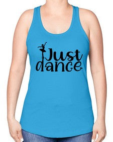 Jus dance 148# - ballet -Racerback Tank