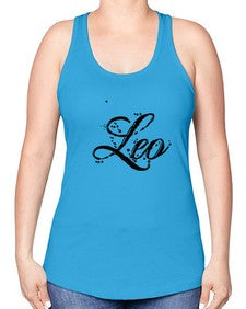Leo 287# - leo -Racerback Tank