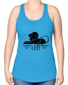 Leo 288# - leo -Racerback Tank