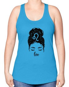 Leo Woman - leo -Racerback Tank