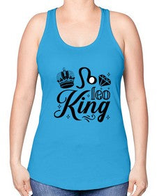 Leo king 290# - leo -Racerback Tank