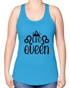Leo queen 292# - leo -Racerback Tank