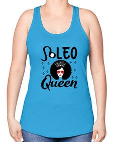 Leo queen 294# - leo -Racerback Tank