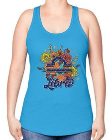 Libra 128# - libra -Racerback Tank