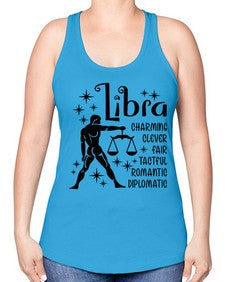 Libra 315# - libra -Racerback Tank