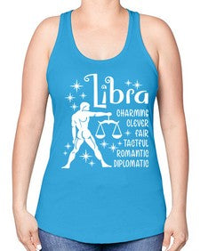 Libra 320# - libra -Racerback Tank