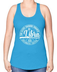 Libra 324# - libra -Racerback Tank