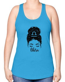 Libra Woman - libra -Racerback Tank