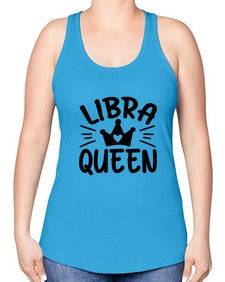 Libra queen 327# - libra -Racerback Tank